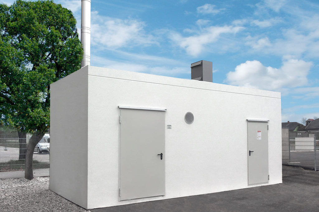 Brandschutz- und Batterieräume in modularer Bauweise